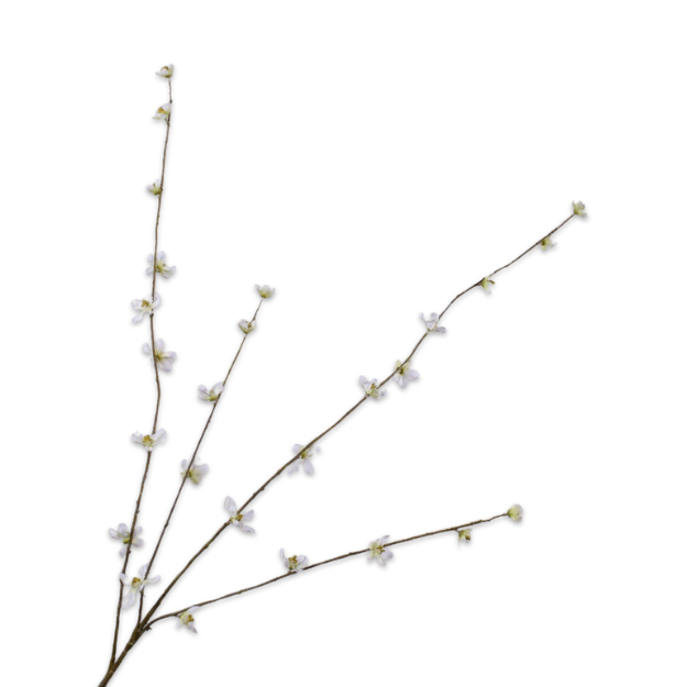 Kunsttak Perzik Bloesem wit