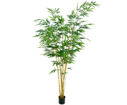 Kunstboom Bamboe i/pot groen  213 cm