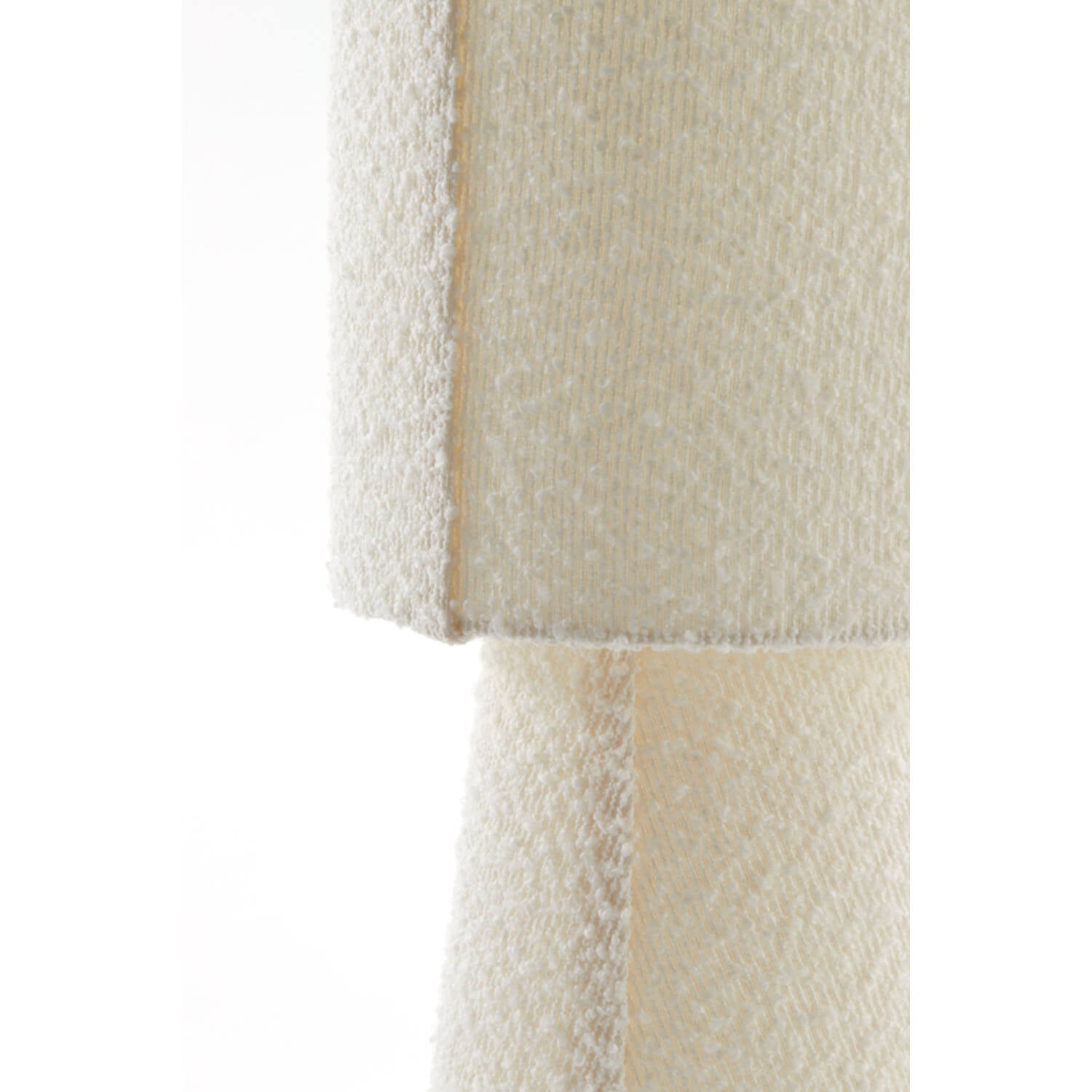 Tafellamp MIKKEL bouclé crème