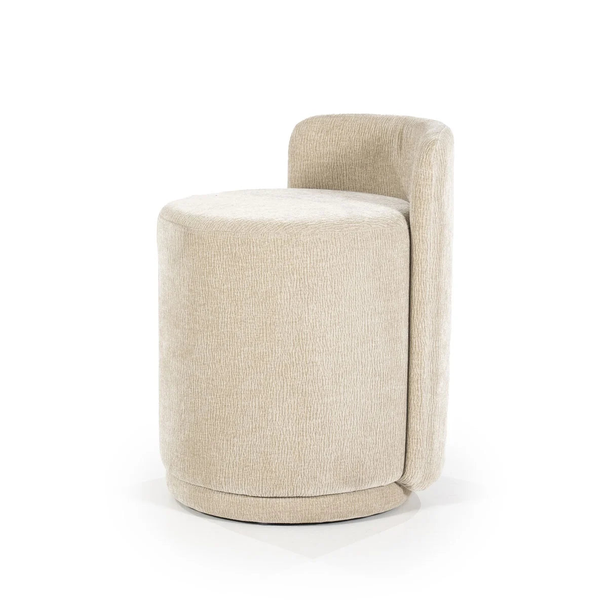 Pouf Marque - Taupe