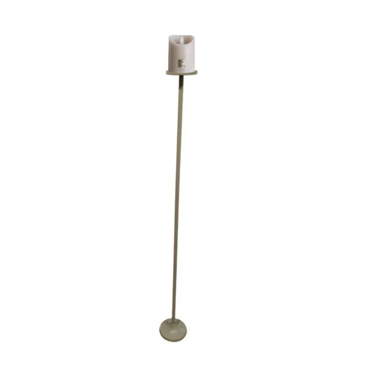 Kaarsenstandaard L Onah taupe