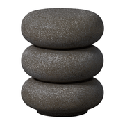 LAUREL SIDE TABLE WITH BLACK SPECKLES