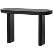 MAEL DESK/SIDETABLE BLACK VENEER