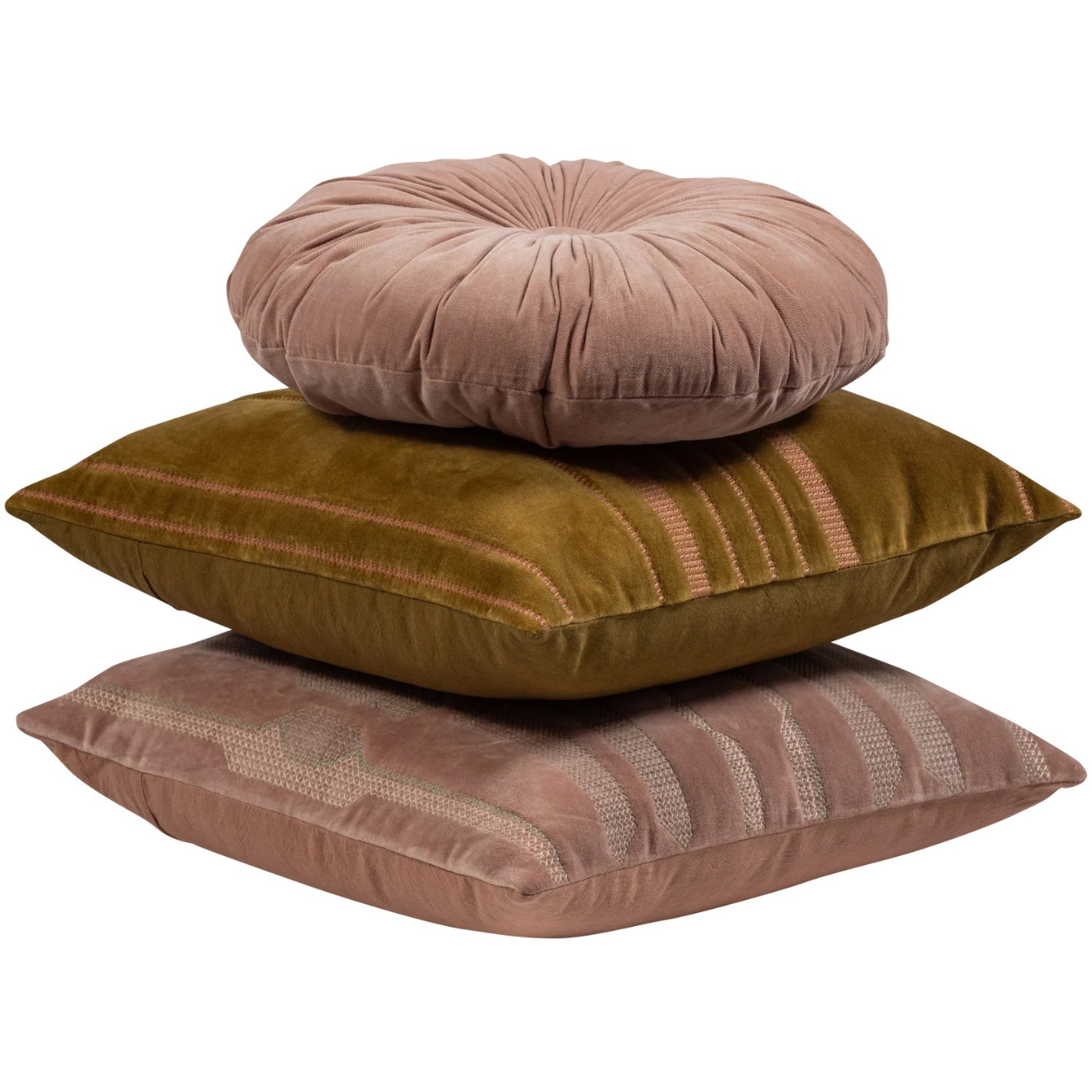 Feis kussens velvet - set van 3