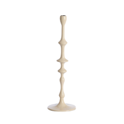 Kandelaar Vicari creme Ø14x43 cm
