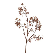 Kunsttak Wutong fruit tak 90 cm Bruin
