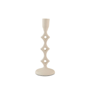 Kandelaar Jerula creme Ø9x24,5 cm