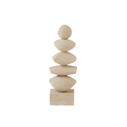 Ornament Mareva sand 10,5 x 7 x 30 cm