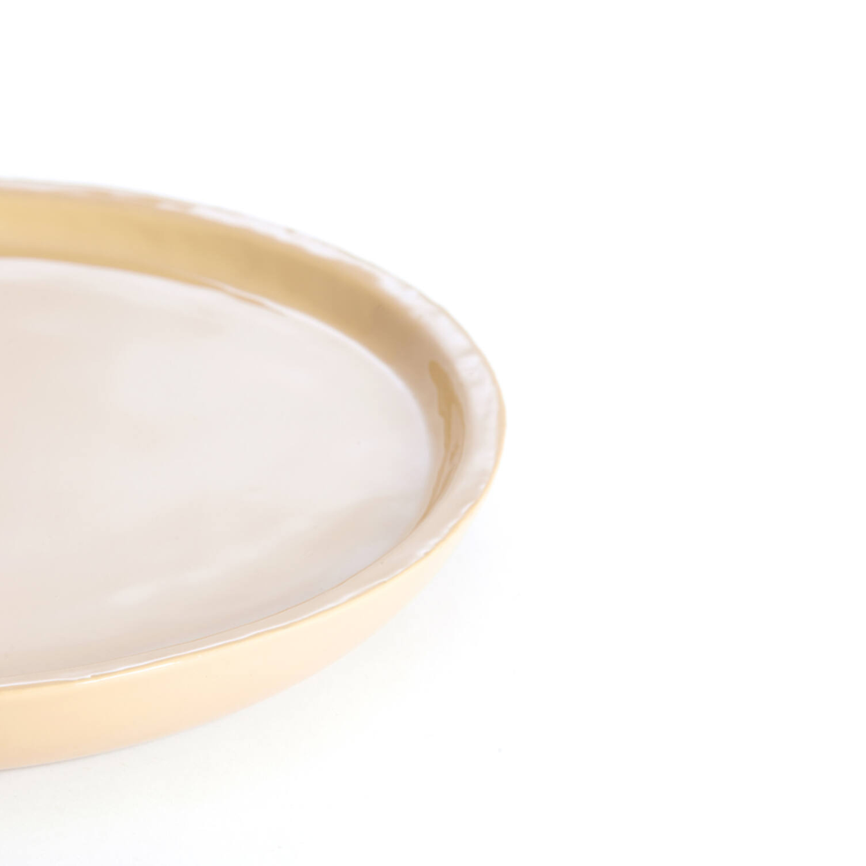 Schaal Ada Ø42x5 cm sand
