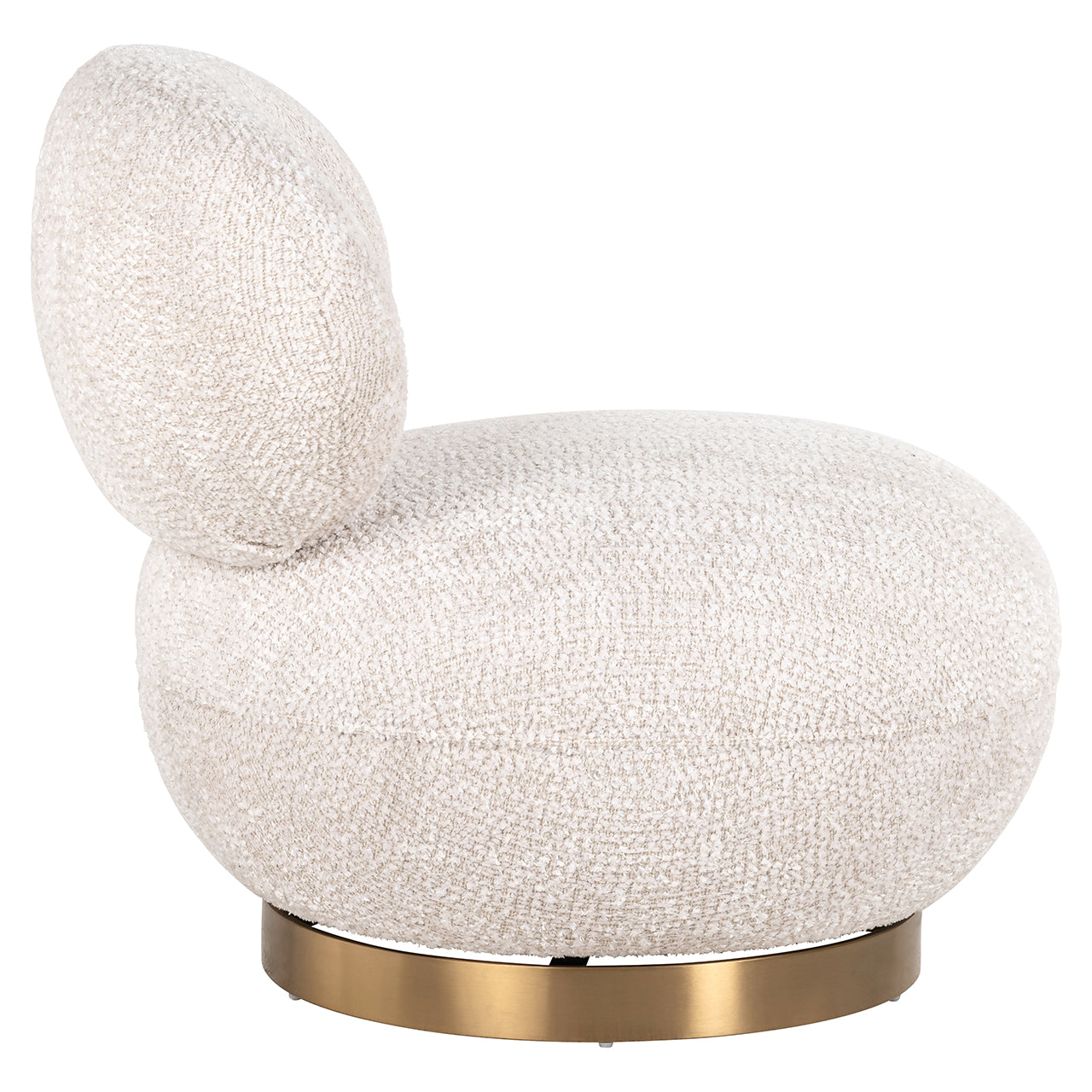 Swivel armchair Jace lovely cream 11