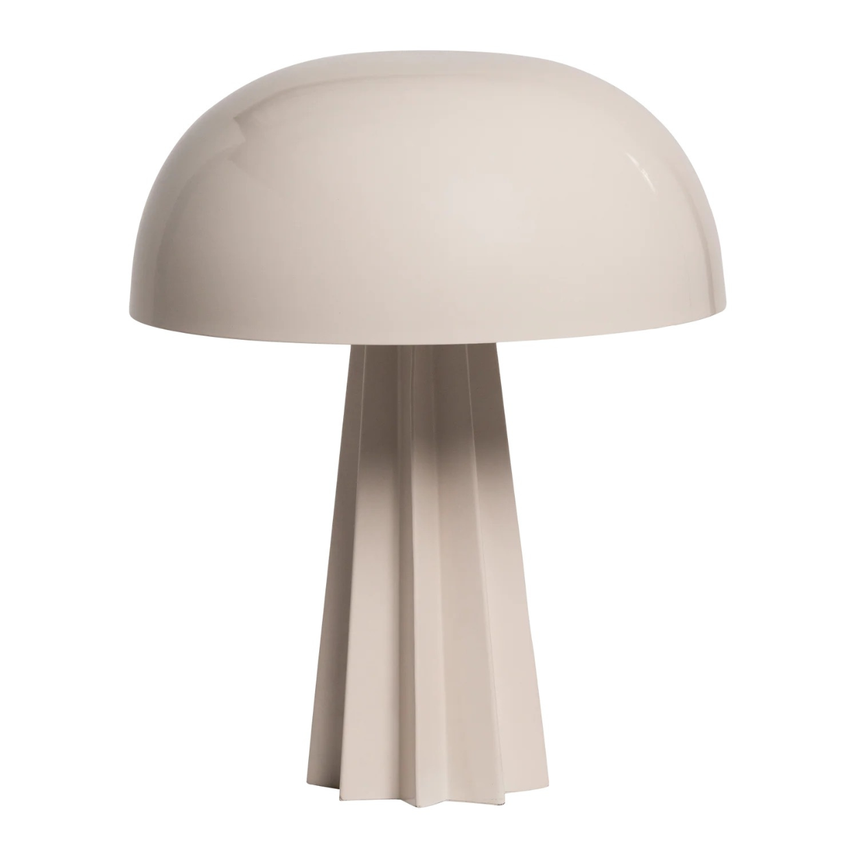 Virel tafellamp metaal hoogglans lichtgrijs