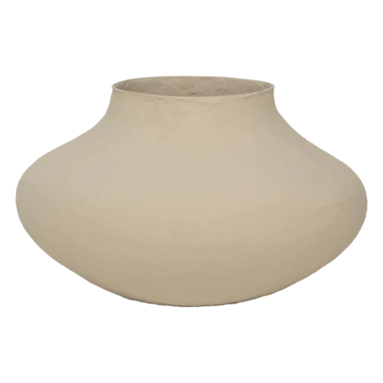 Decorative pot Vif, Pale khaki