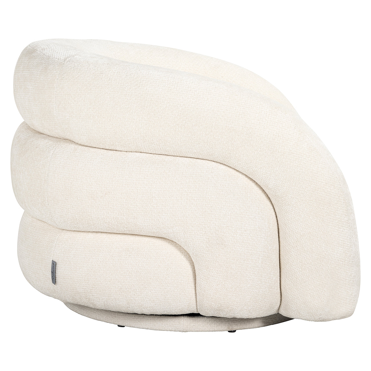 Swivel armchair Arcus unicorn white (Unicorn 02 white)