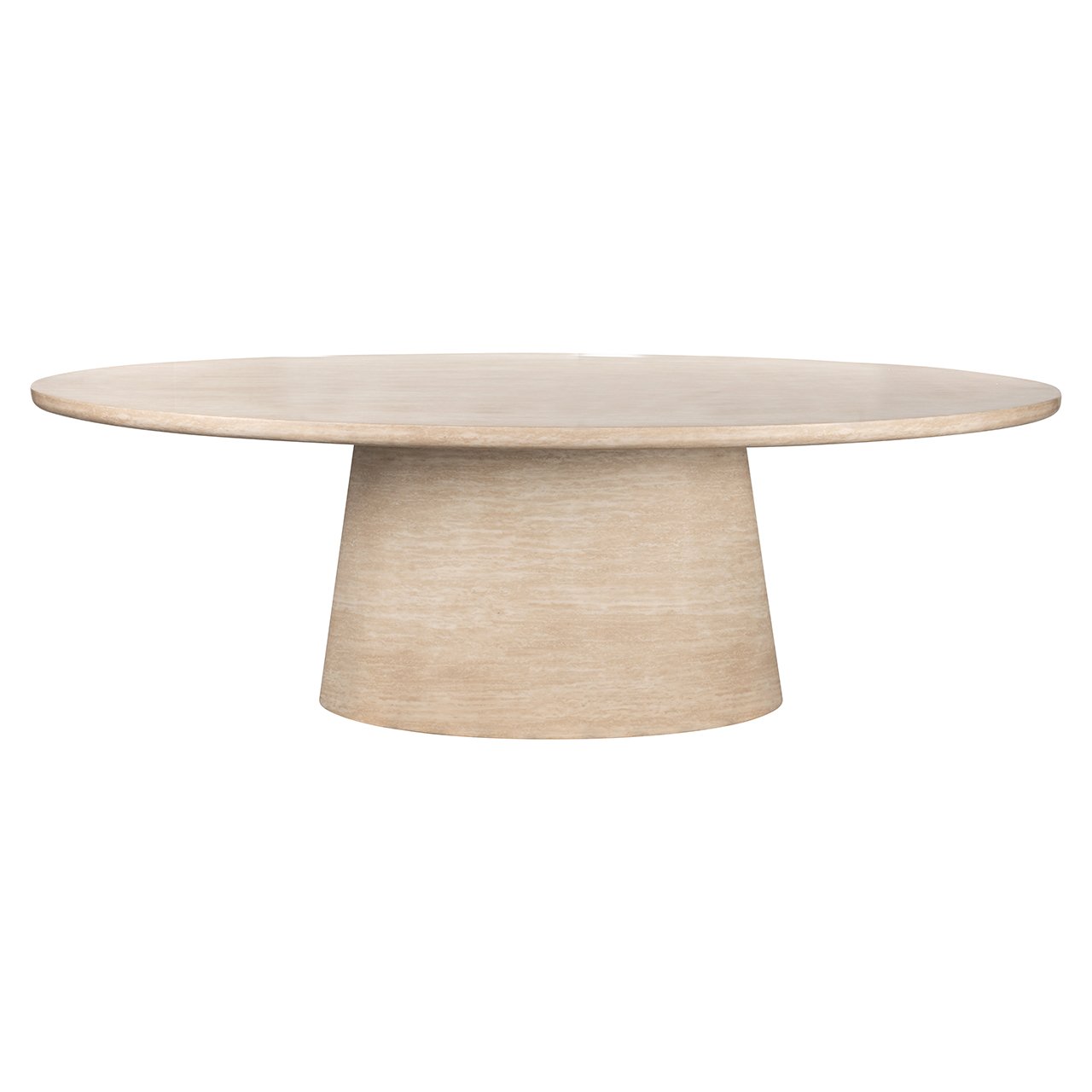 Dining table Fictus 240 Travertine faux (Beige)