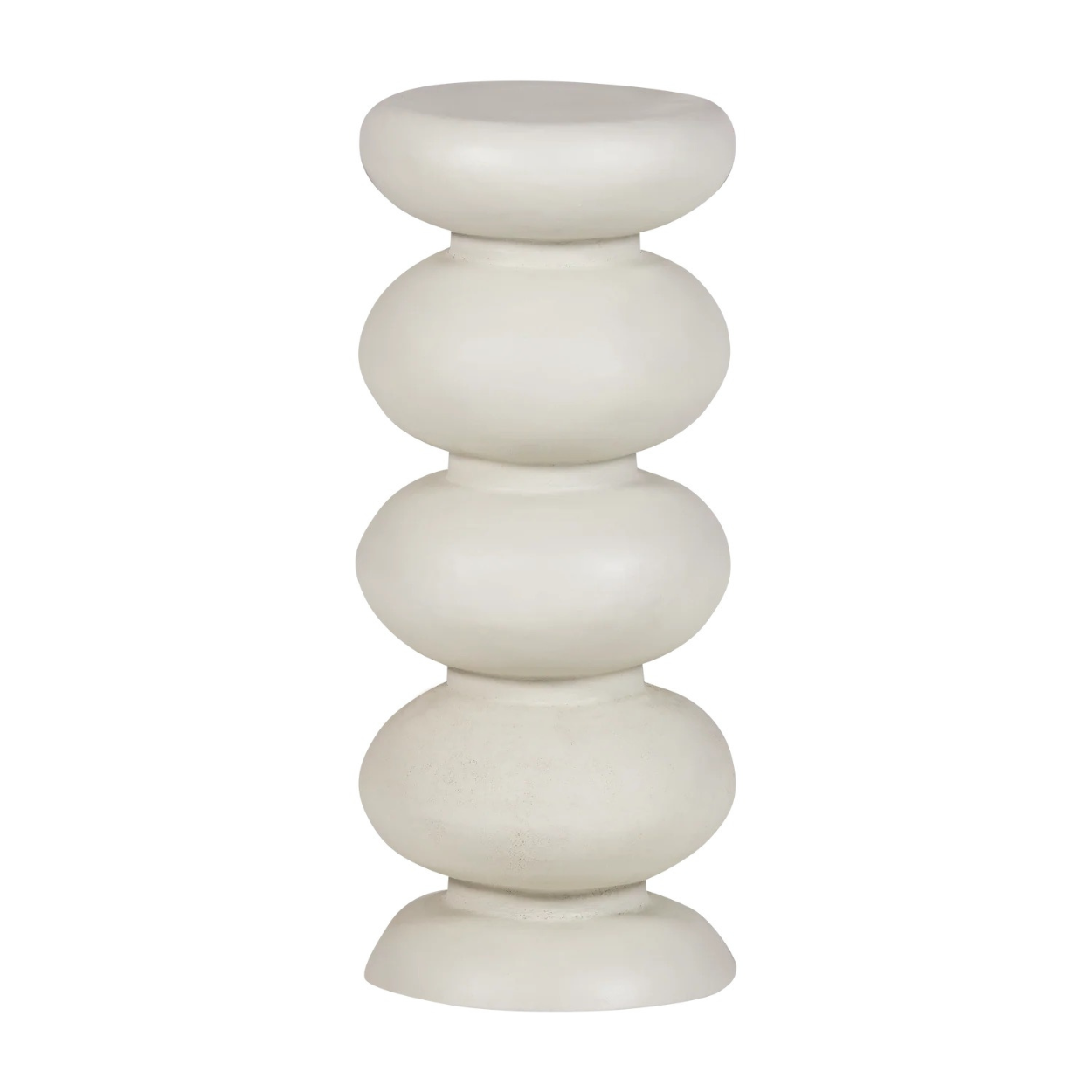 Brilo bijzettafel metaal creme