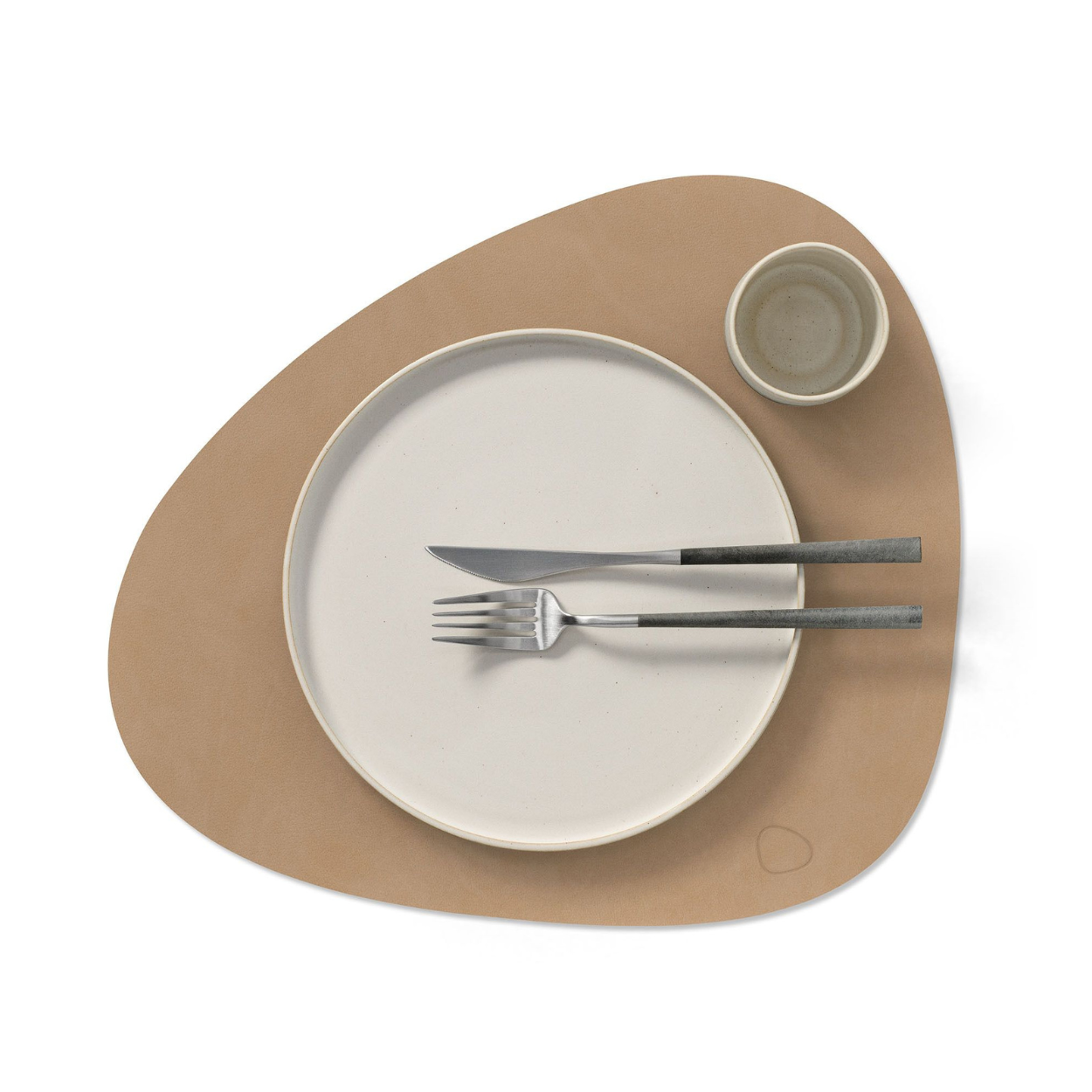 Placemat Curve L Nougat
