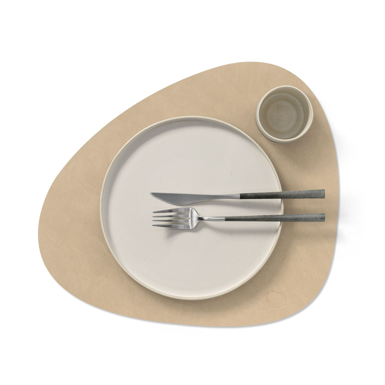 Placemat Curve L Sand