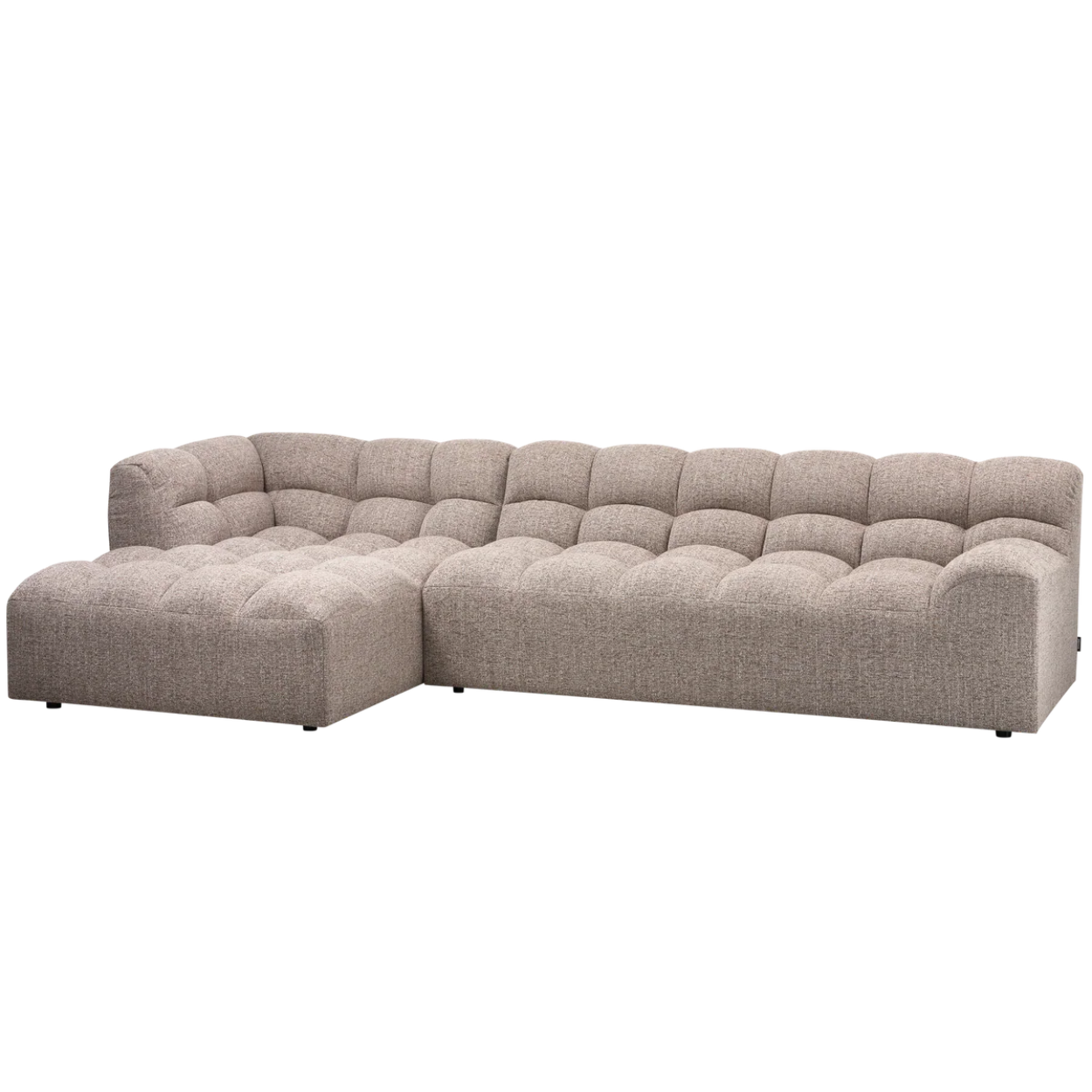Sofa Allure left - Brown Melange