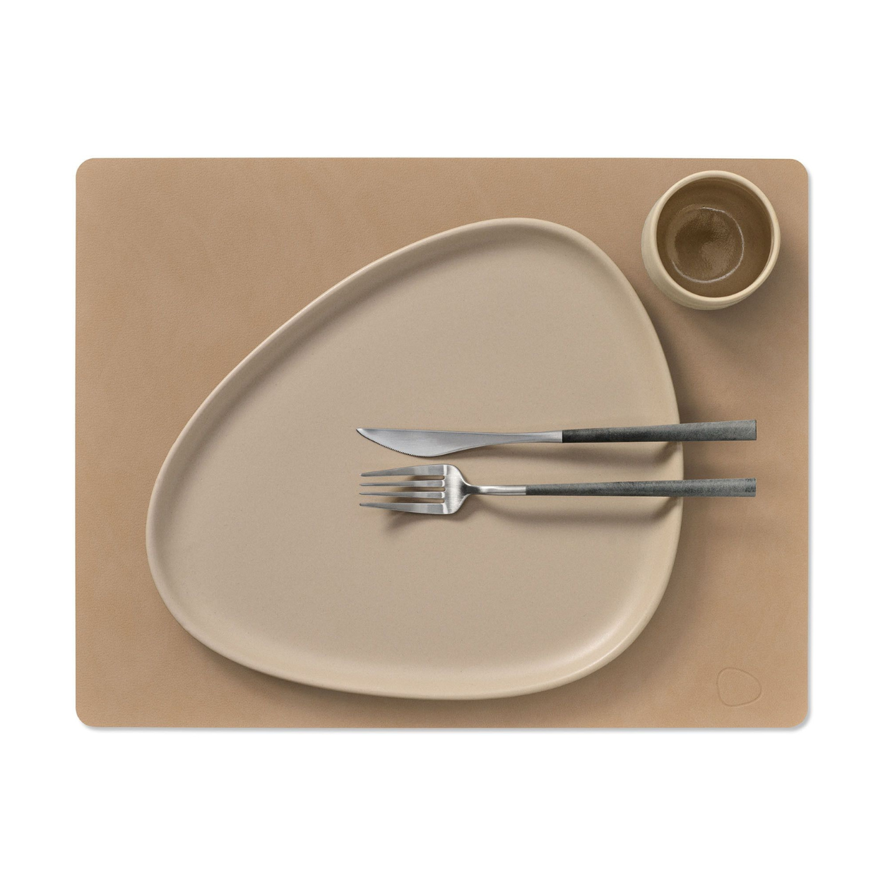 Placemat Square L Nougat