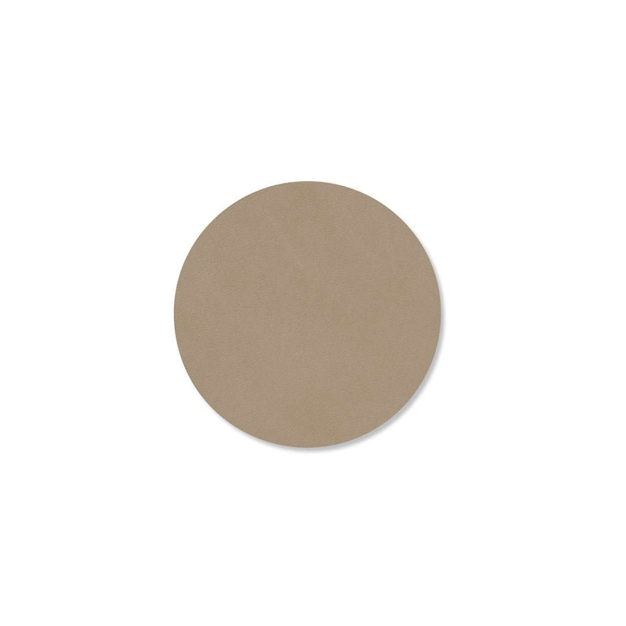 Onderzetter glass mat cirkel Clay brown