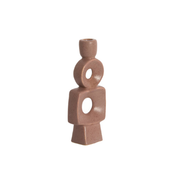 Kandelaar Picar bruin 10x5,5x24 cm