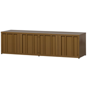 LEVEL TV UNIT METAL HONEY YELLOW 44X160 CM