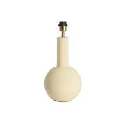 Lampenvoet Benao + kap Ø19,5x38,5 cm creme