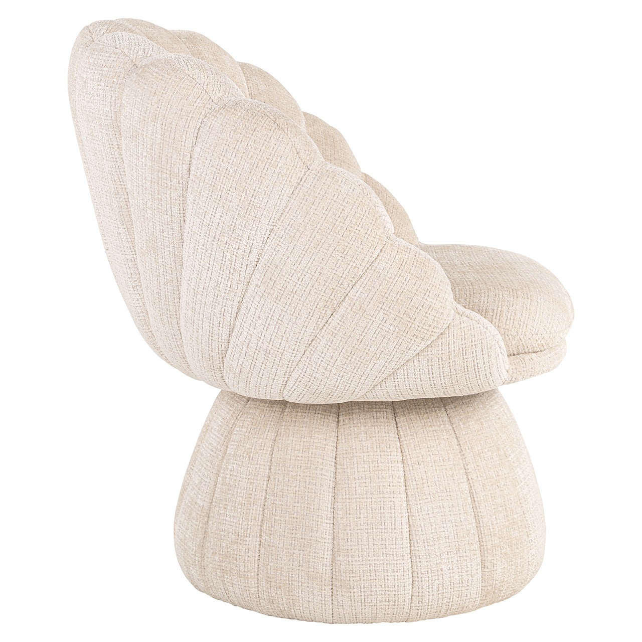 Fauteuil Blossom beige chenille