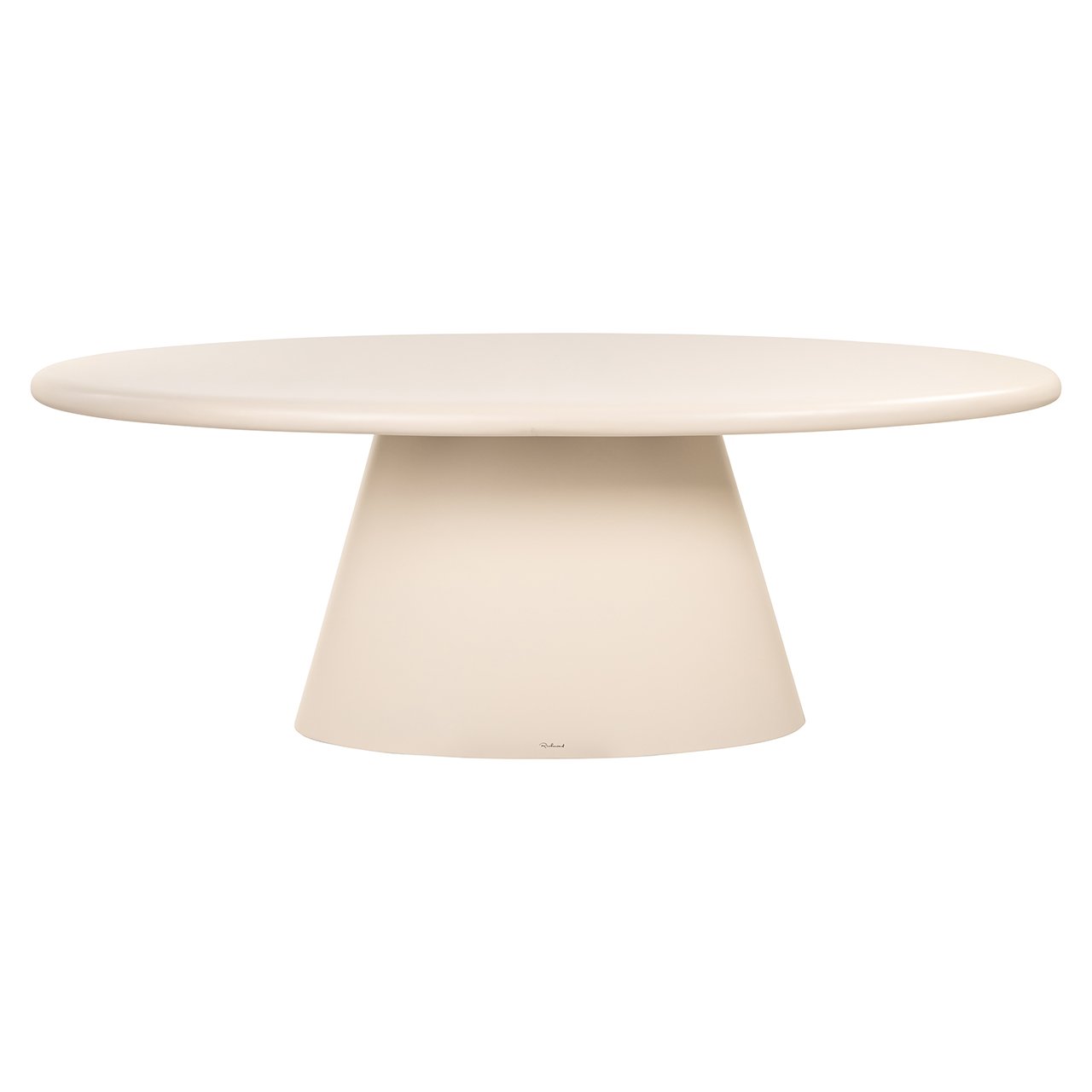 Urban Bloom oval 220 indoor/outdoor dining table (Sandstone)