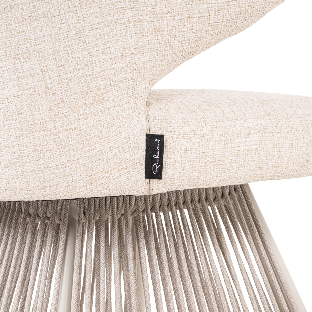 Outdoor eetkamerstoel Nuba beige alpine