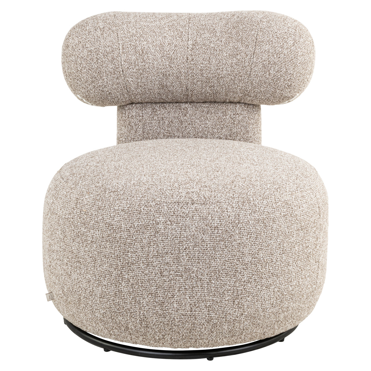 Lounge stoel Kaya cayenne brown swivel