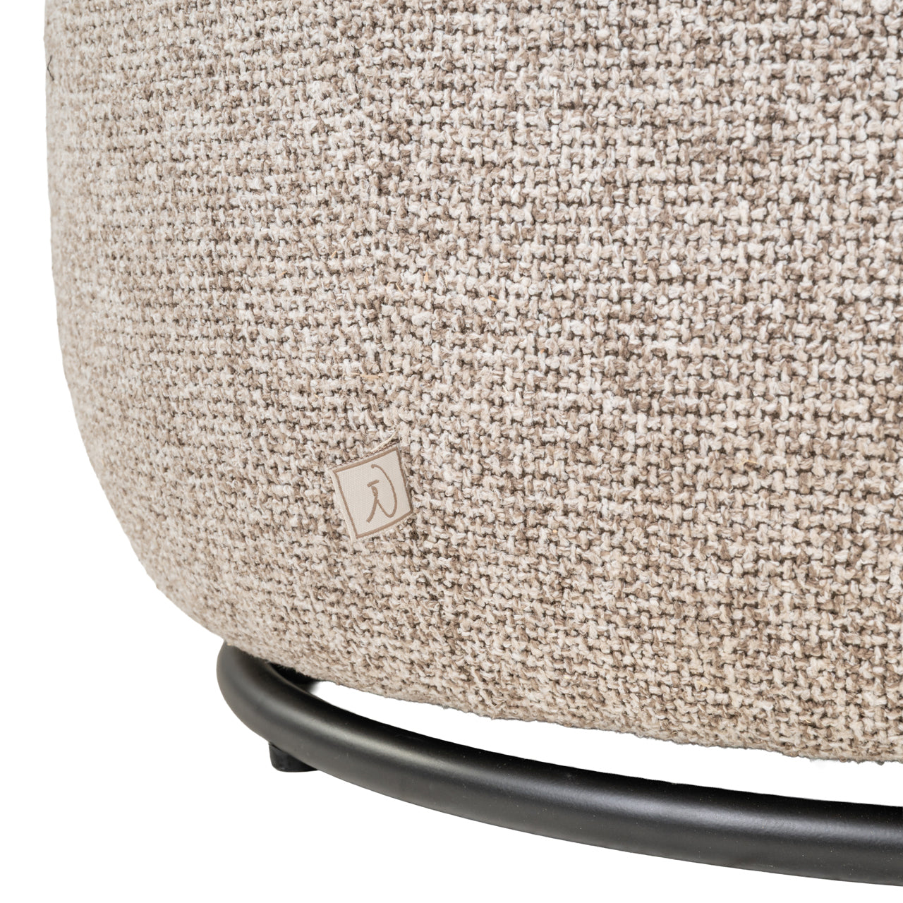 Lounge stoel Kaya cayenne brown swivel
