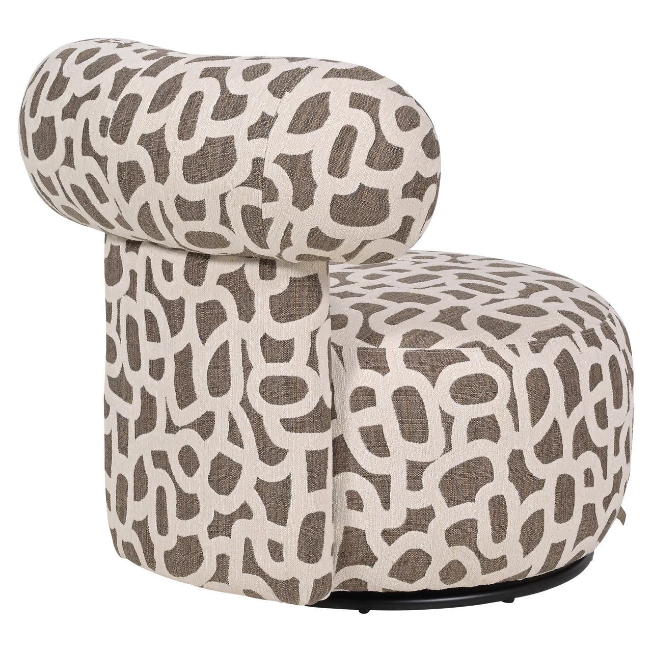Lounge stoel Kaya weave brown