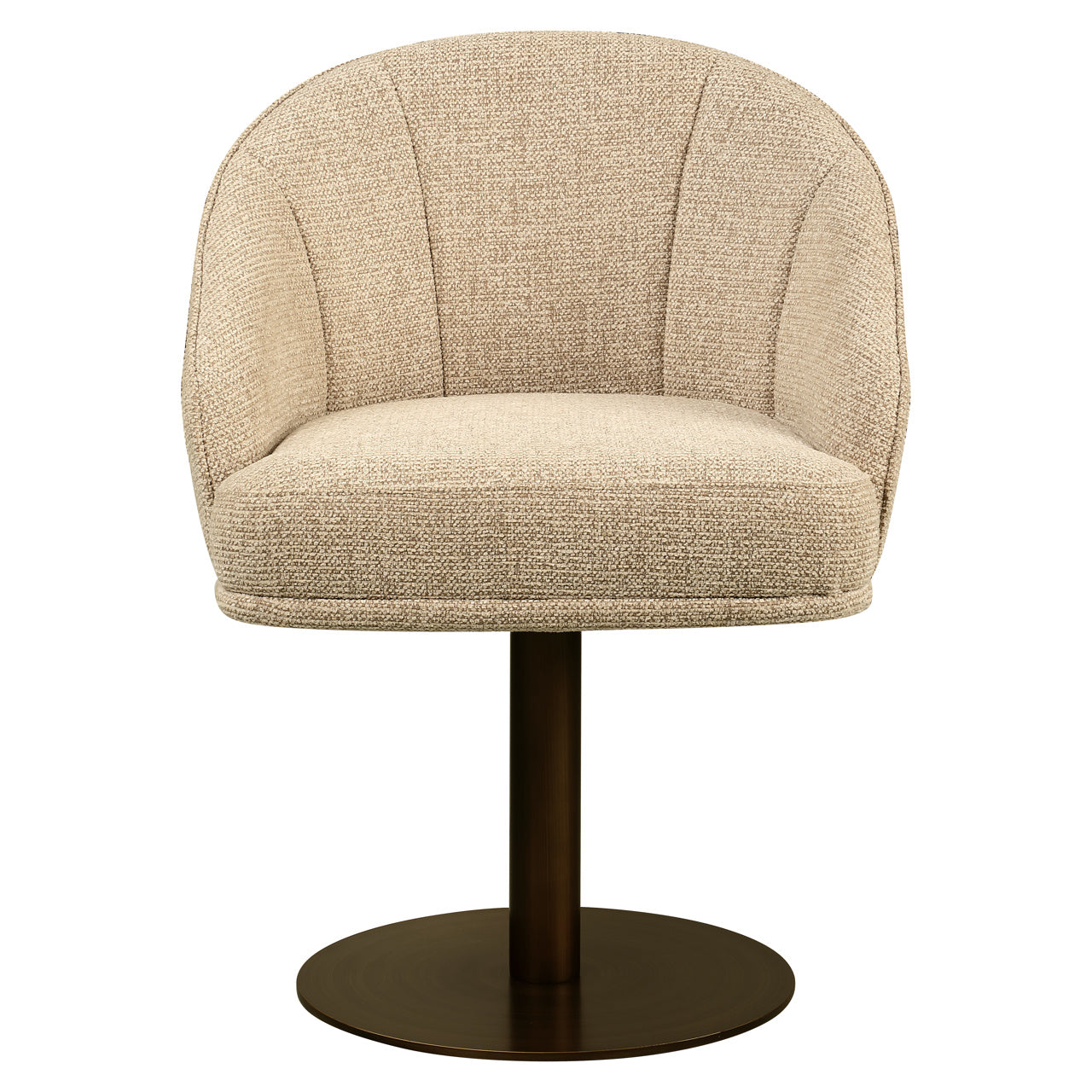 Eetkamerstoel Beverly natural fancy swivel