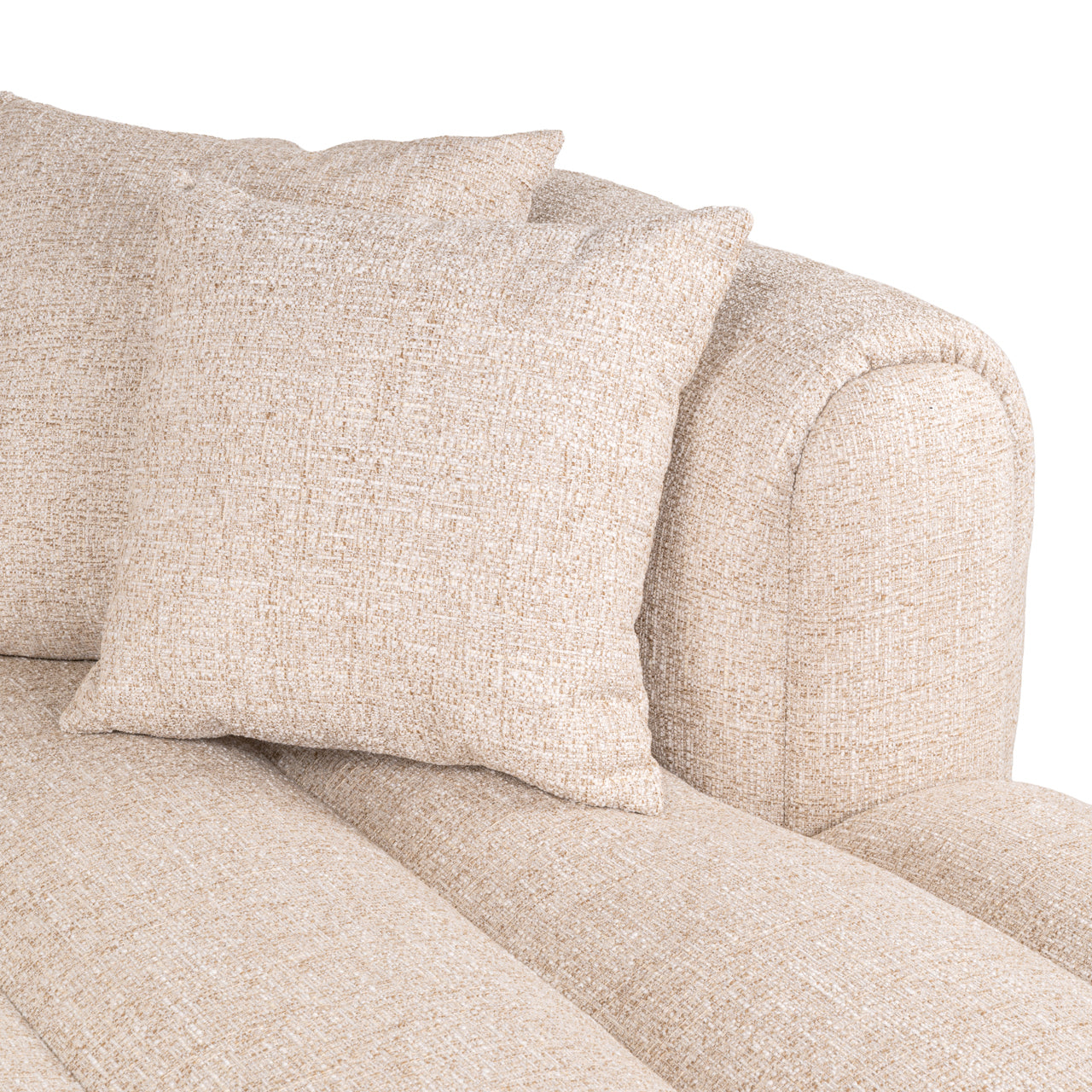 Bank Novaro cream tweed lounge right