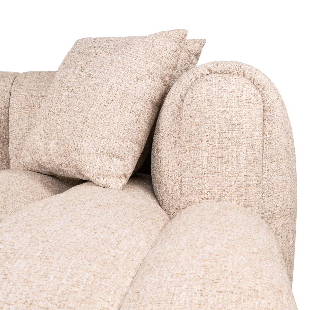 Bank Novaro cream tweed lounge right