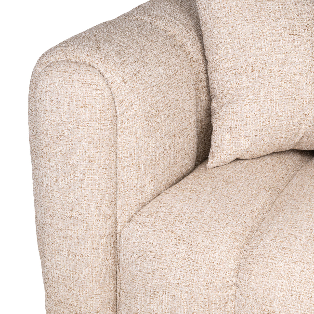 Bank Novaro cream tweed lounge right