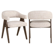 Eetkamerstoel Mori cream tweed