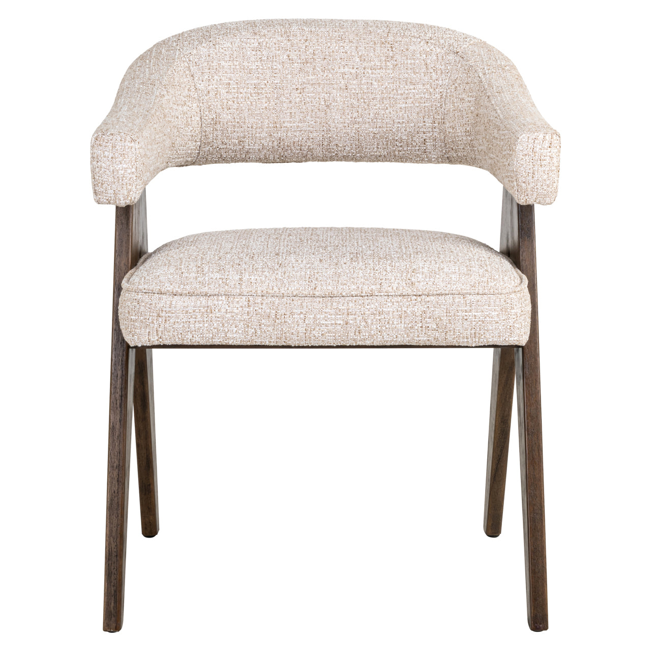 Eetkamerstoel Mori cream tweed