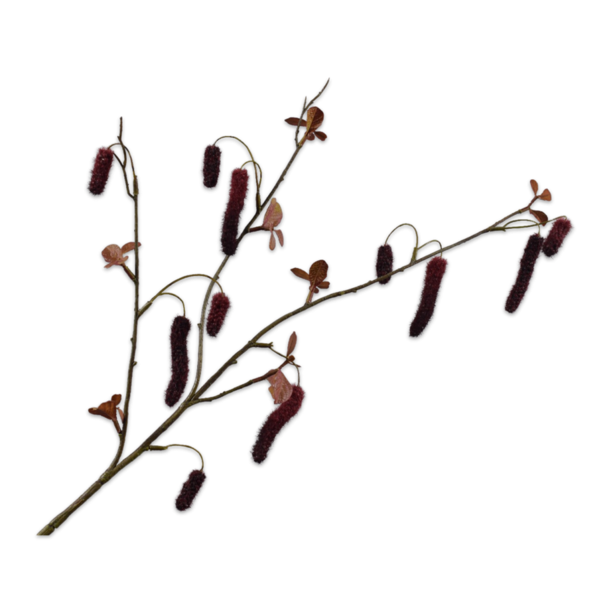 Kunsttak Alnus Bordeaux 81 cm