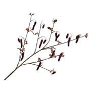 Kunsttak Alnus Bordeaux 113 cm