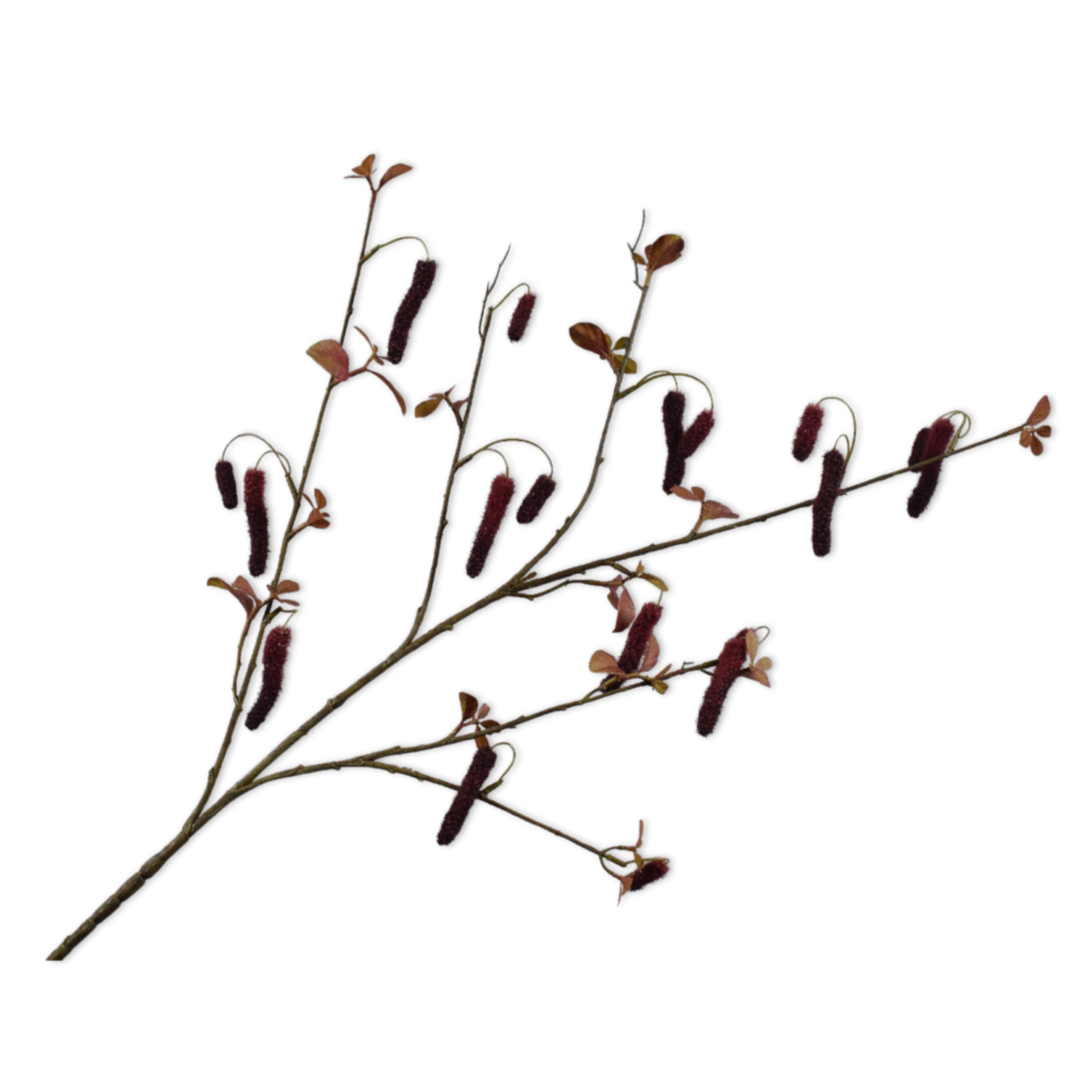 Kunsttak Alnus Bordeaux 113 cm