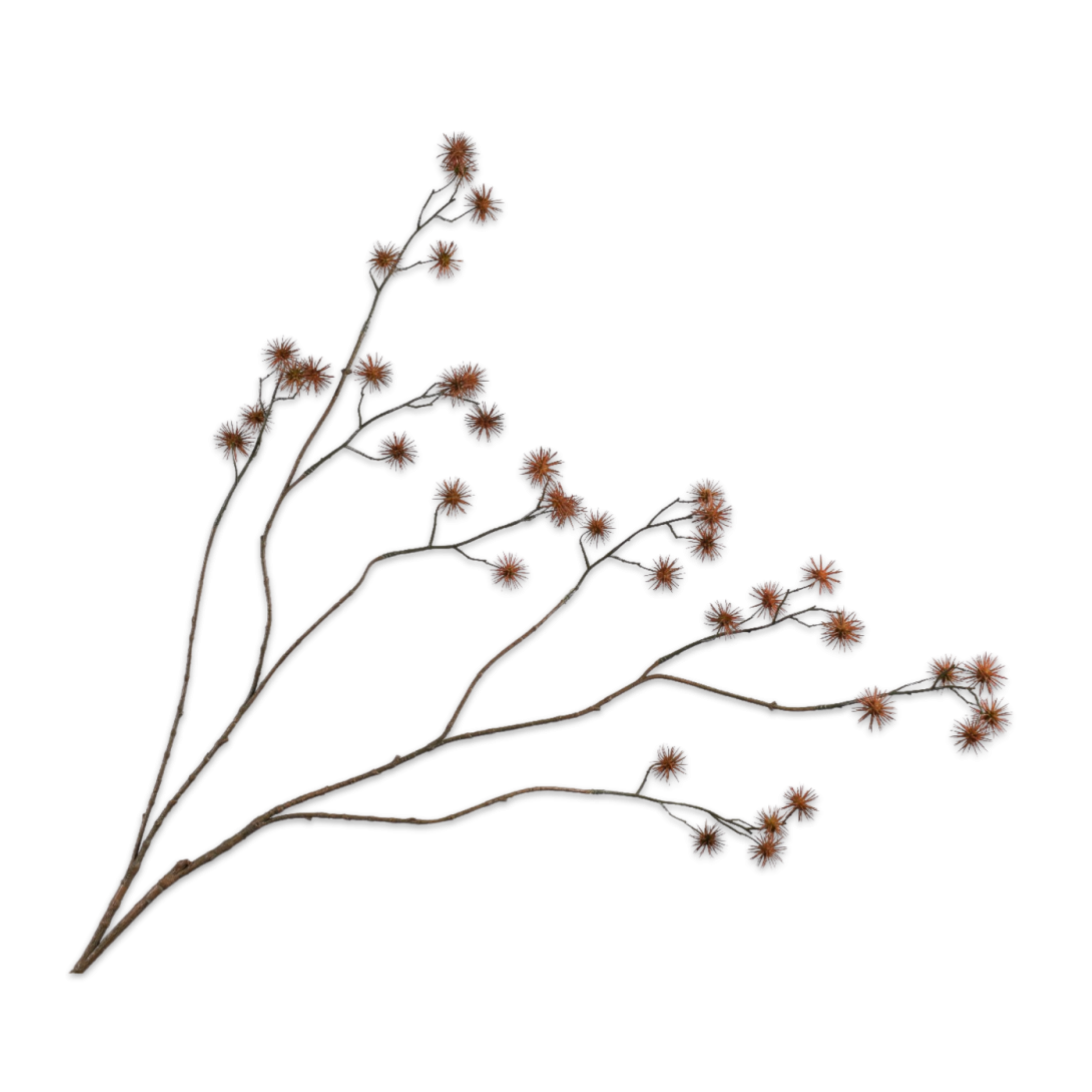 Kunsttak Distel Bruin 125 cm