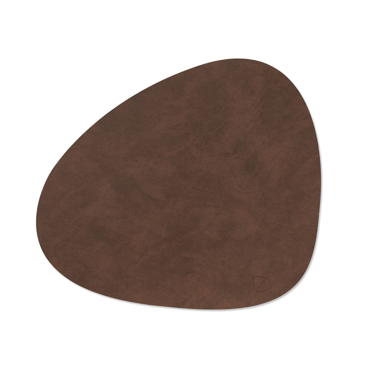 Placemat Curve L Donker bruin