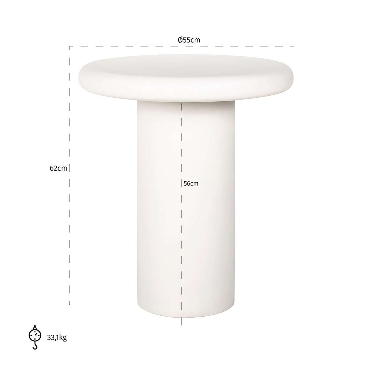 Bloomstone side table