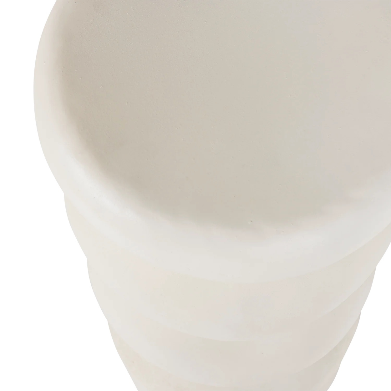 Brilo bijzettafel metaal creme