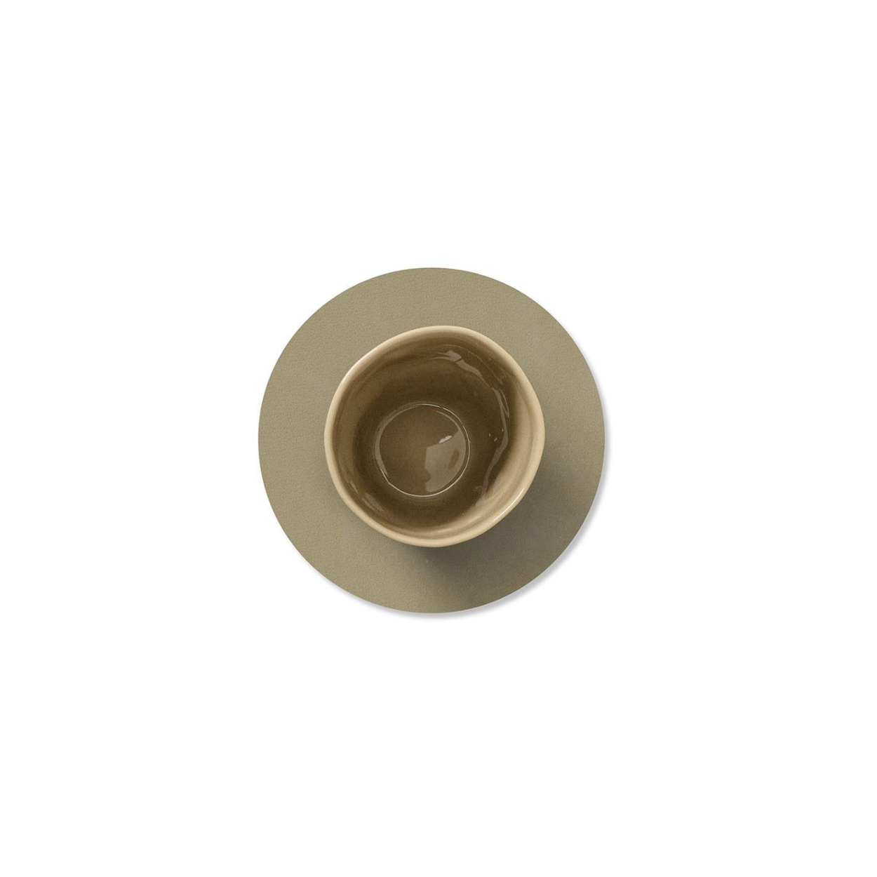 Onderzetter glass mat cirkel Herbal Dust