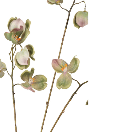 Kunsttak Flowerspray x3 80 cm Groen