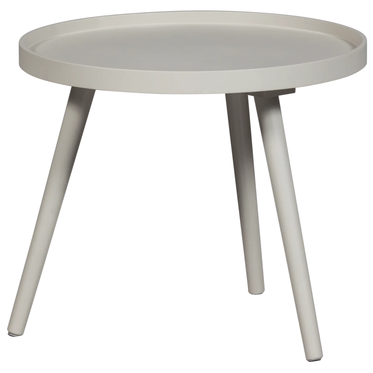 MESA SIDE TABLE M WOOD SAND 45xO45