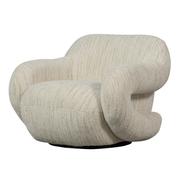 Fauteuil Folke - Chenille naturel Melange